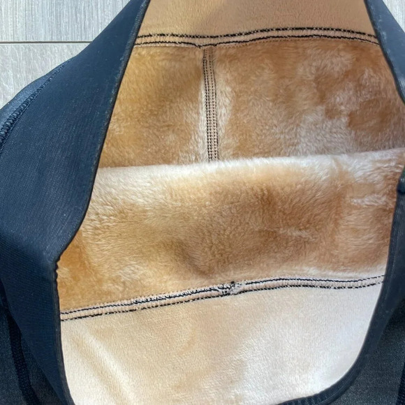 300G LARGE Fleece  Lined Tights, Faux Fake Translucent Fleece Lined leggings - - Picture 10 of 12